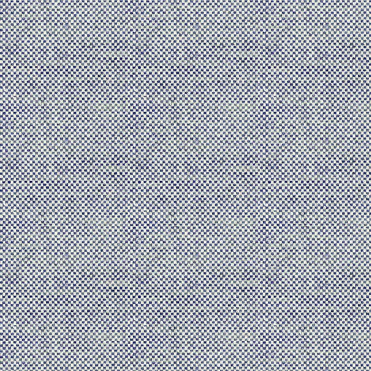 Ian Mankin Dundee Blue Made to Measure Curtains