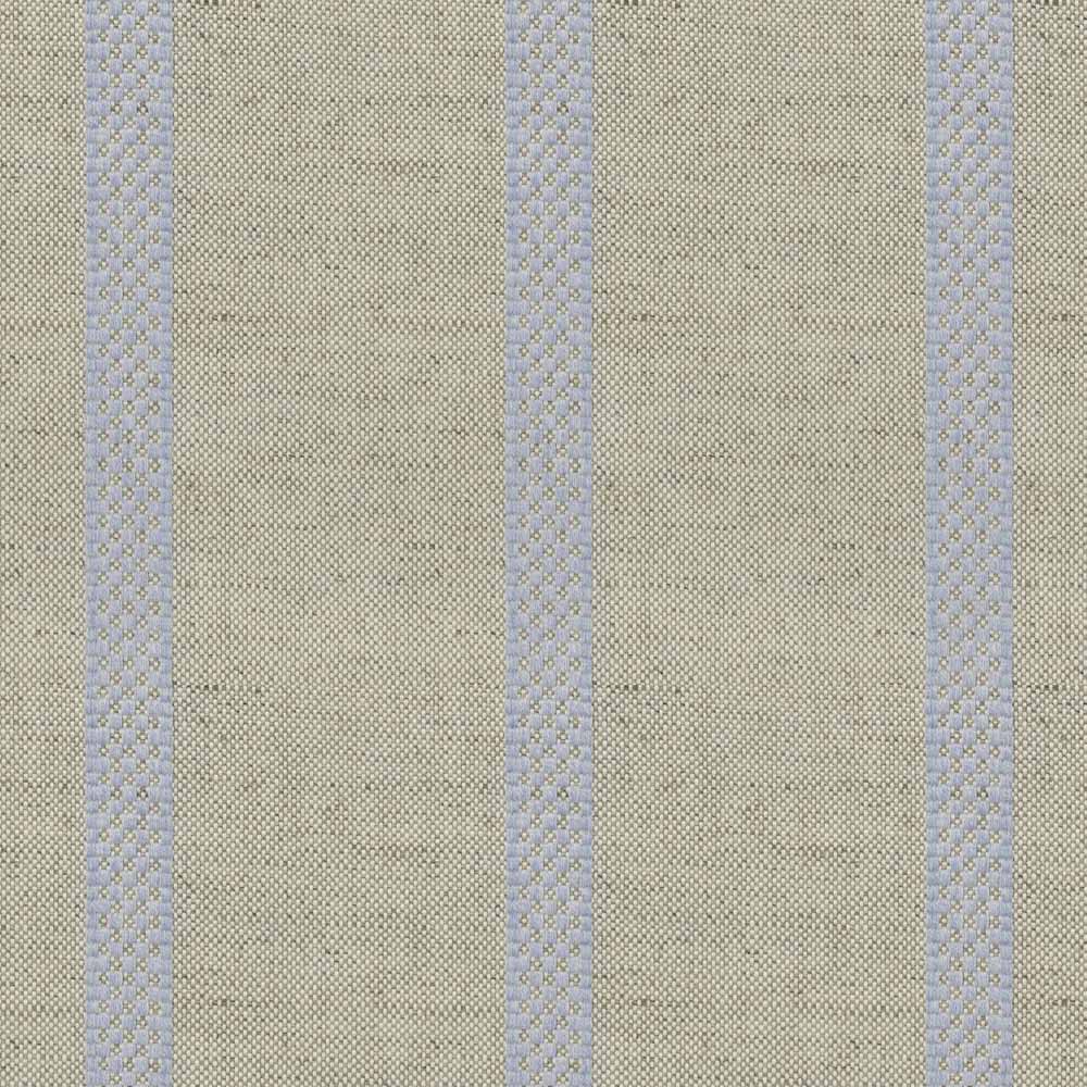 Ian Mankin Hopsack Stripe Bluebell Made to Measure Roman Blinds