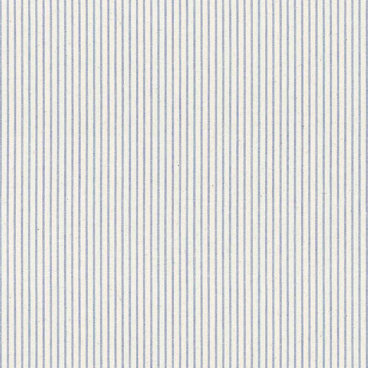 Ian Mankin Lining Stripe Indigo Made to Measure Roman Blinds