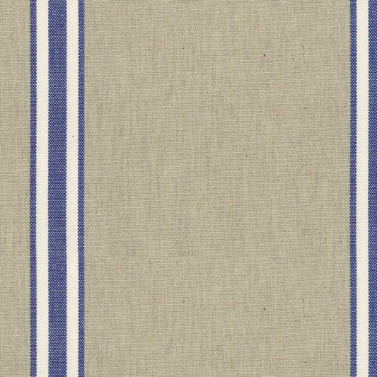 Ian Mankin Odeon Stripe 8 Indigo Made to Measure Roman Blinds