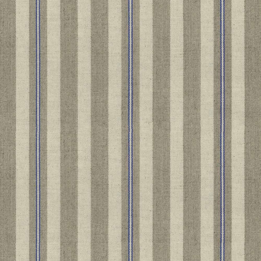 Ian Mankin Spencer Stripe 2 Indigo Made to Measure Roman Blinds