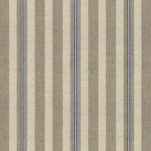 Ian Mankin Spencer Stripe 2 Indigo Made to Measure Roman Blinds
