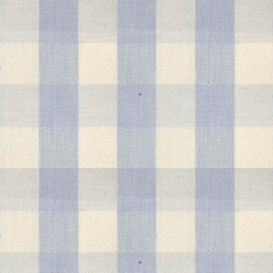Ian Mankin Suffolk Check Large Bluebell Made to Measure Roman Blinds