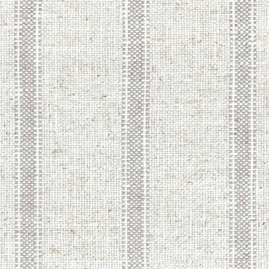Ian Mankin Forfar Stripe Mid Grey Made to Measure Curtains