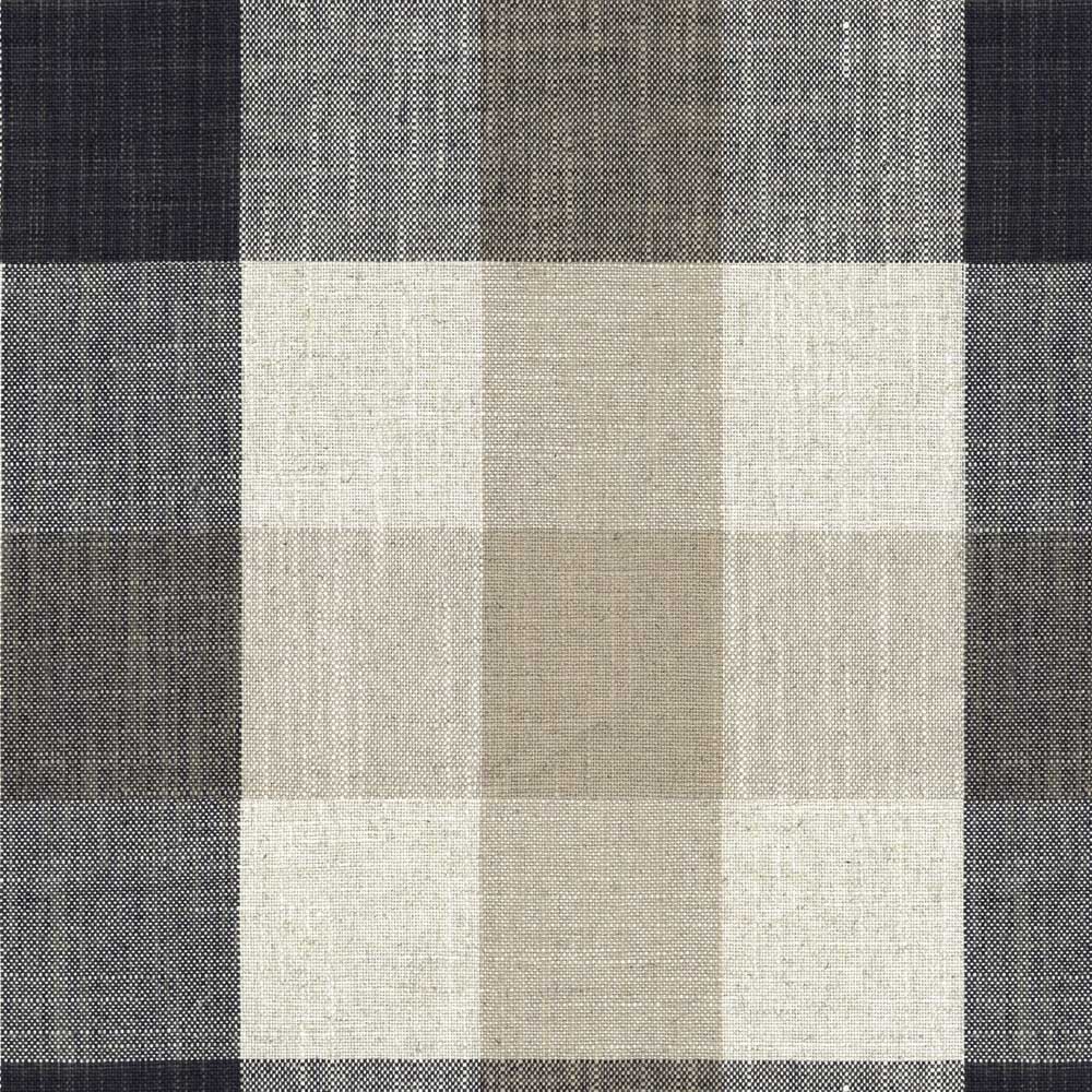 Oban Check Charcoal