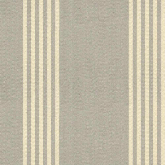 Ian Mankin Oxford Stripe Grey Made to Measure Curtains