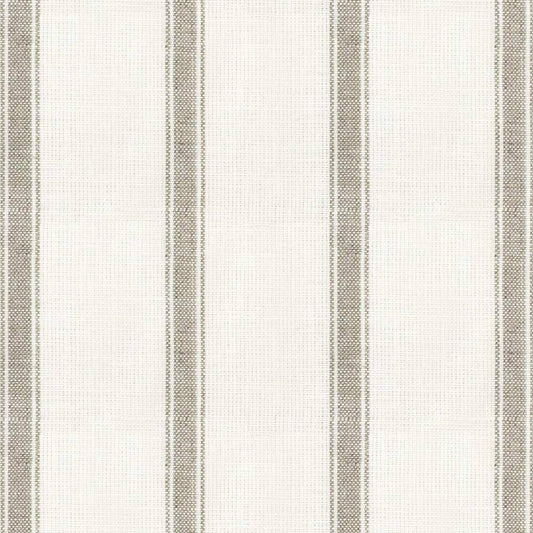 Ian Mankin Angus Stripe Flax Made to Measure Roman Blinds