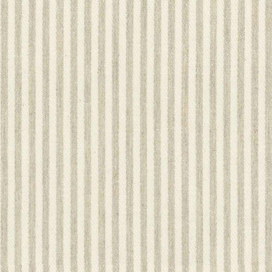 Ian Mankin Candy Stripe Cream Made to Measure Curtains