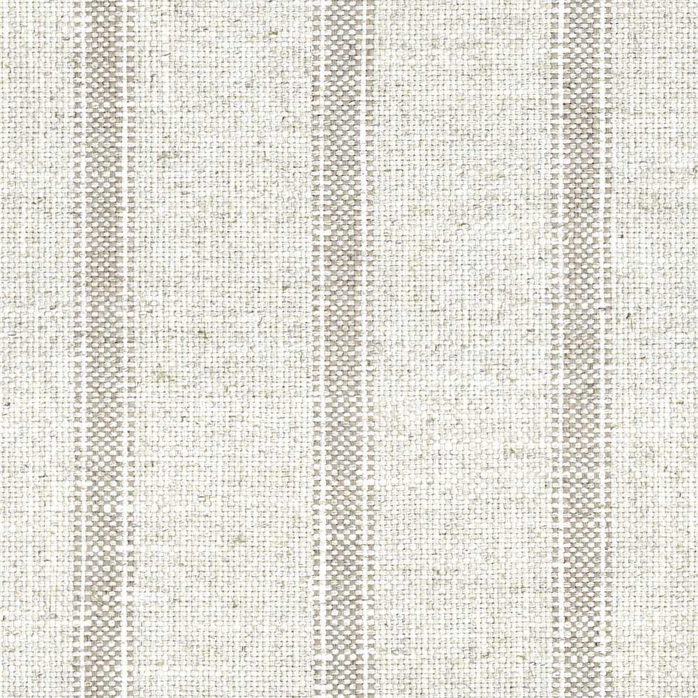 Ian Mankin Forfar Stripe Natural Made to Measure Curtains