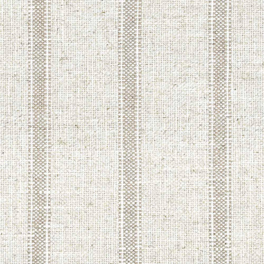 Ian Mankin Forfar Stripe Natural Made to Measure Curtains
