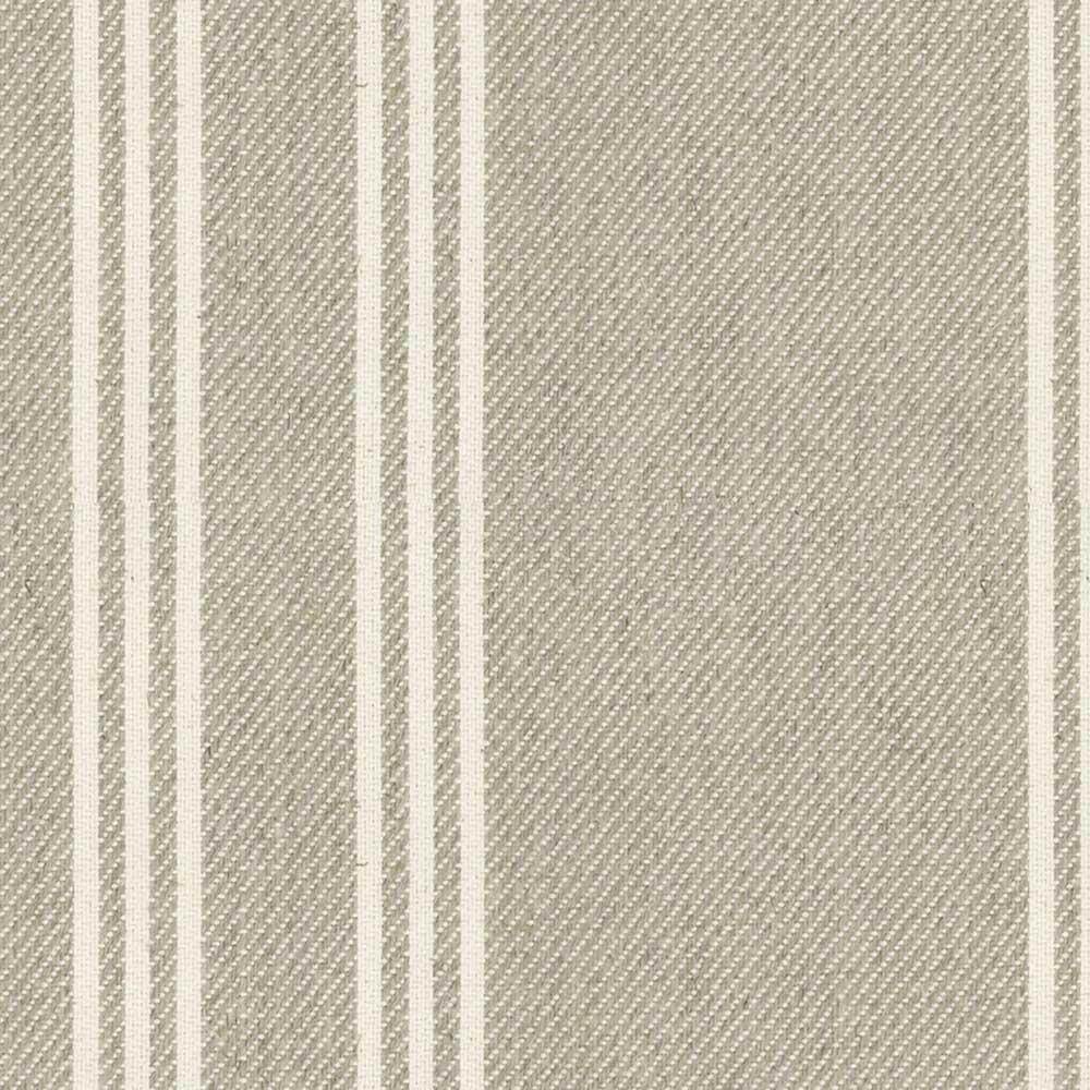 Ian Mankin Harvest Stripe 6 Flax Made to Measure Curtains