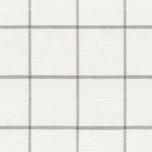 Ian Mankin Skye Check Flax Made to Measure Curtains