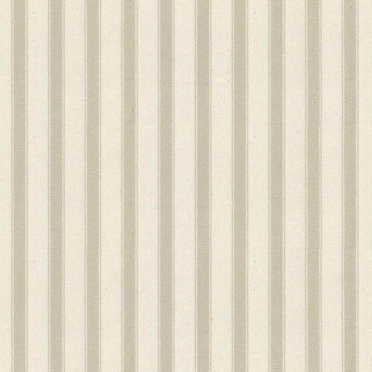 Ian Mankin Ticking Stripe 2 Cream Made to Measure Curtains