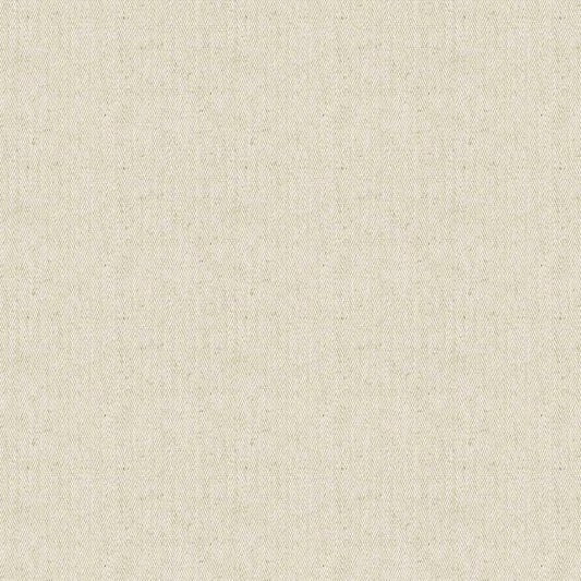 Ian Mankin Ticking Union 25 Flax Made to Measure Roman Blinds