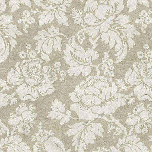 Ian Mankin Wildflower Union Flax Made to Measure Roman Blinds