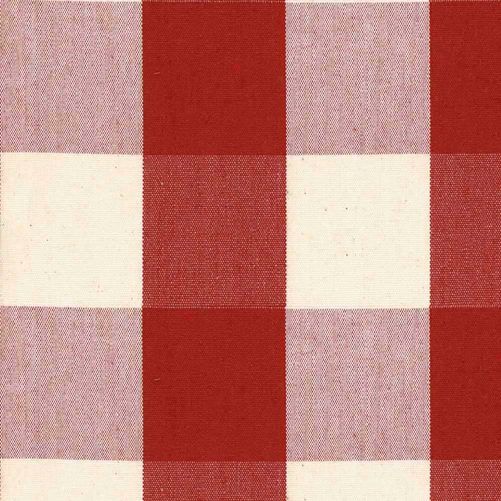 Ian Mankin Avon Check Peony Made to Measure Curtains