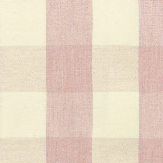 Ian Mankin Avon Check Pink Made to Measure Roman Blinds