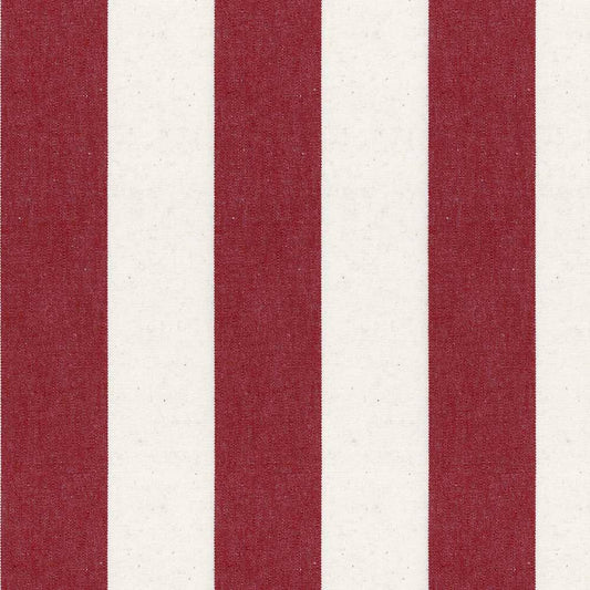 Ian Mankin Devon Stripe Peony Made to Measure Curtains