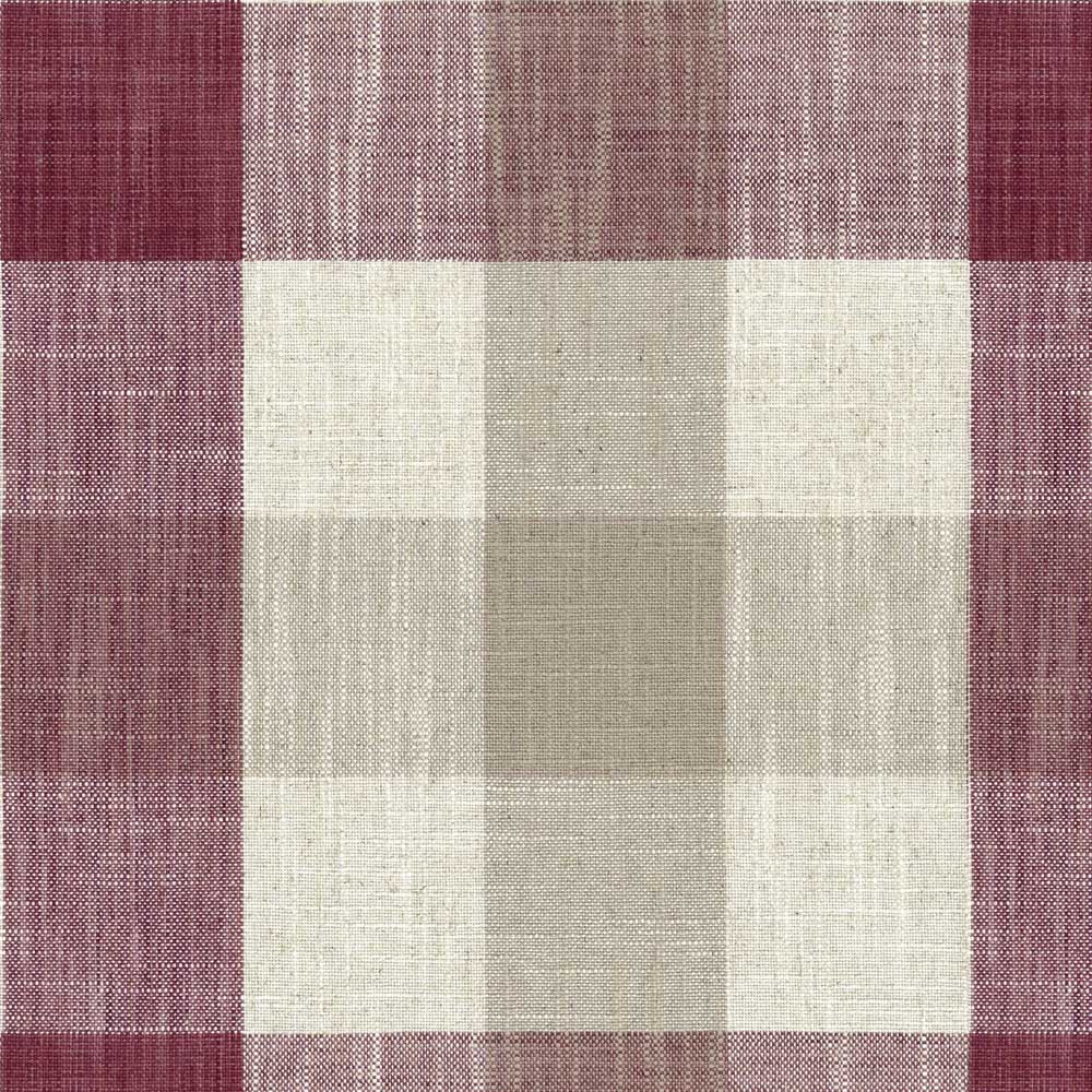 Ian Mankin Oban Check Peony Made to Measure Curtains