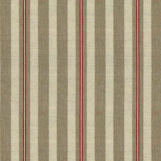 Ian Mankin Spencer Stripe 2 Peony Made to Measure Roman Blinds