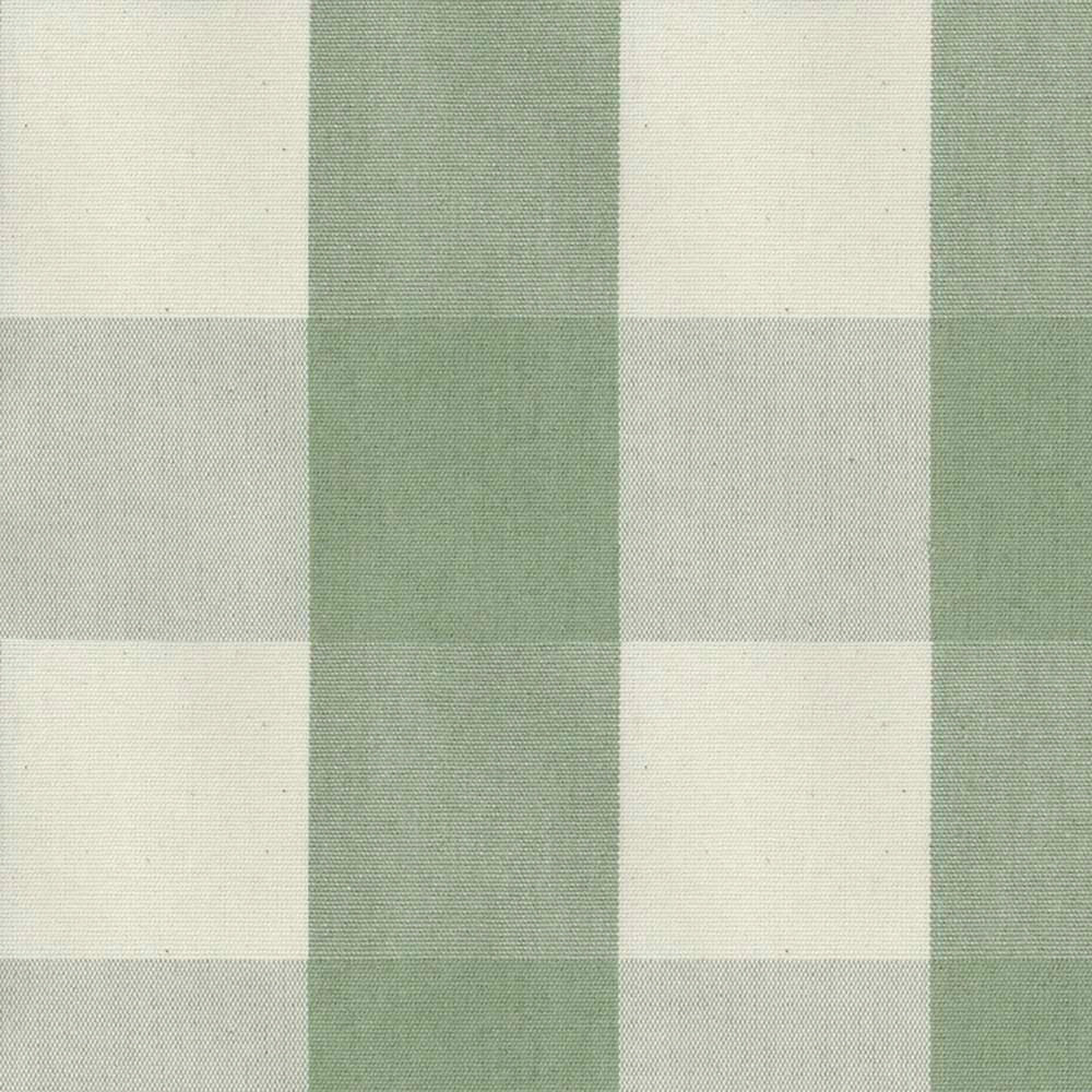 Ian Mankin Avon Check Sage Made to Measure Roman Blinds