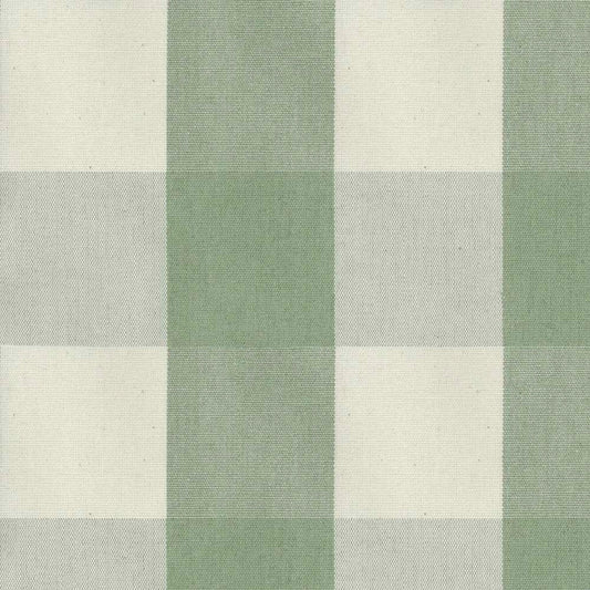 Ian Mankin Avon Check Sage Made to Measure Roman Blinds