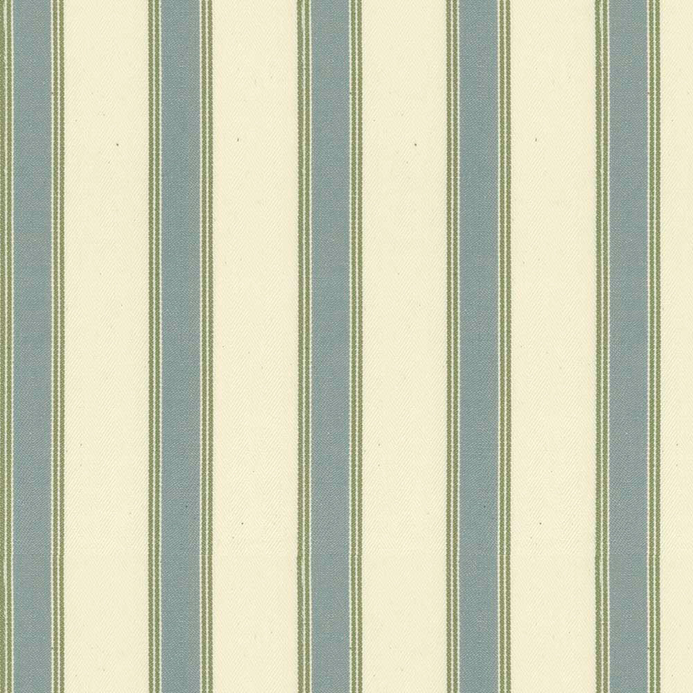 Ian Mankin Blazer Stripe Seagreen/Sage Made to Measure Curtains