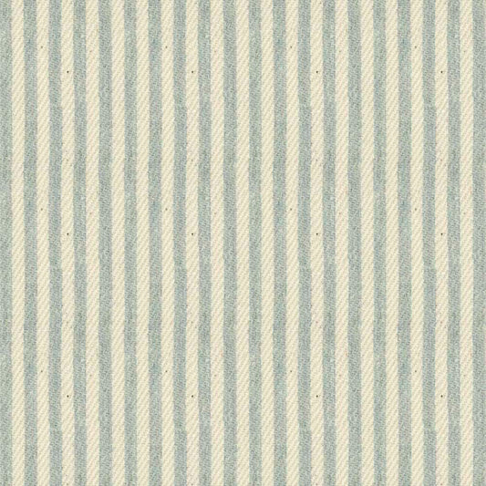 Ian Mankin Candy Stripe Mint Made to Measure Roman Blinds