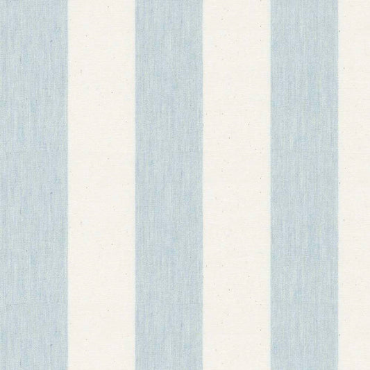 Ian Mankin Devon Stripe Indigo Made to Measure Roman Blinds