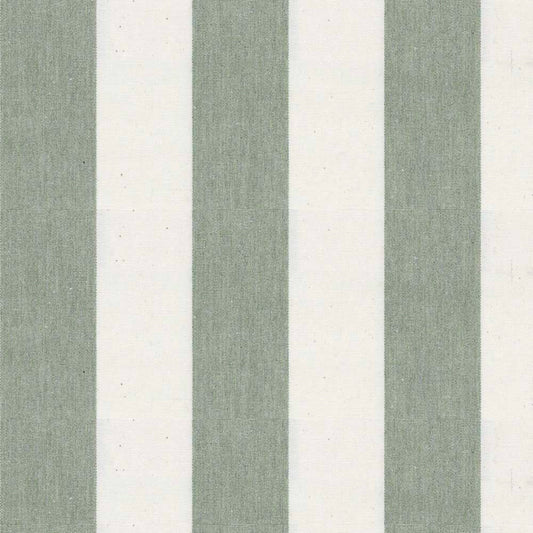 Ian Mankin Devon Stripe Sage Made to Measure Curtains