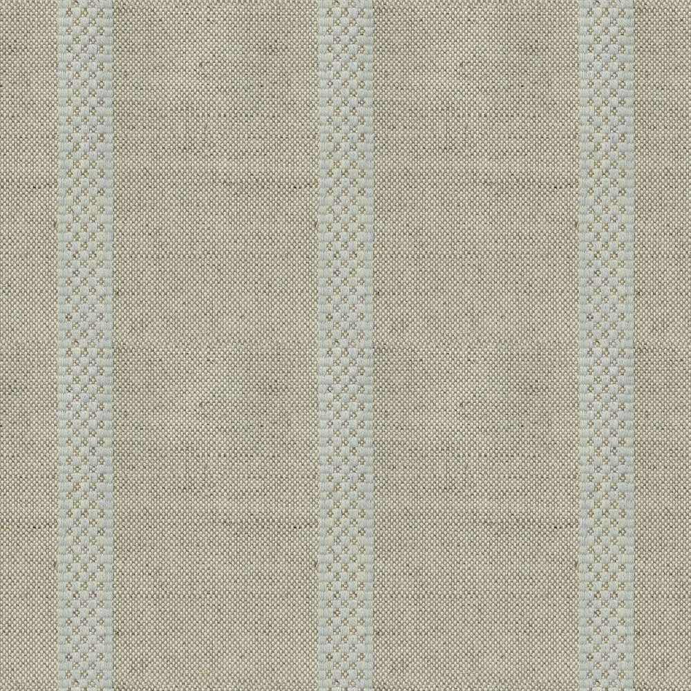 Ian Mankin Hopsack Stripe Mint Made to Measure Curtains