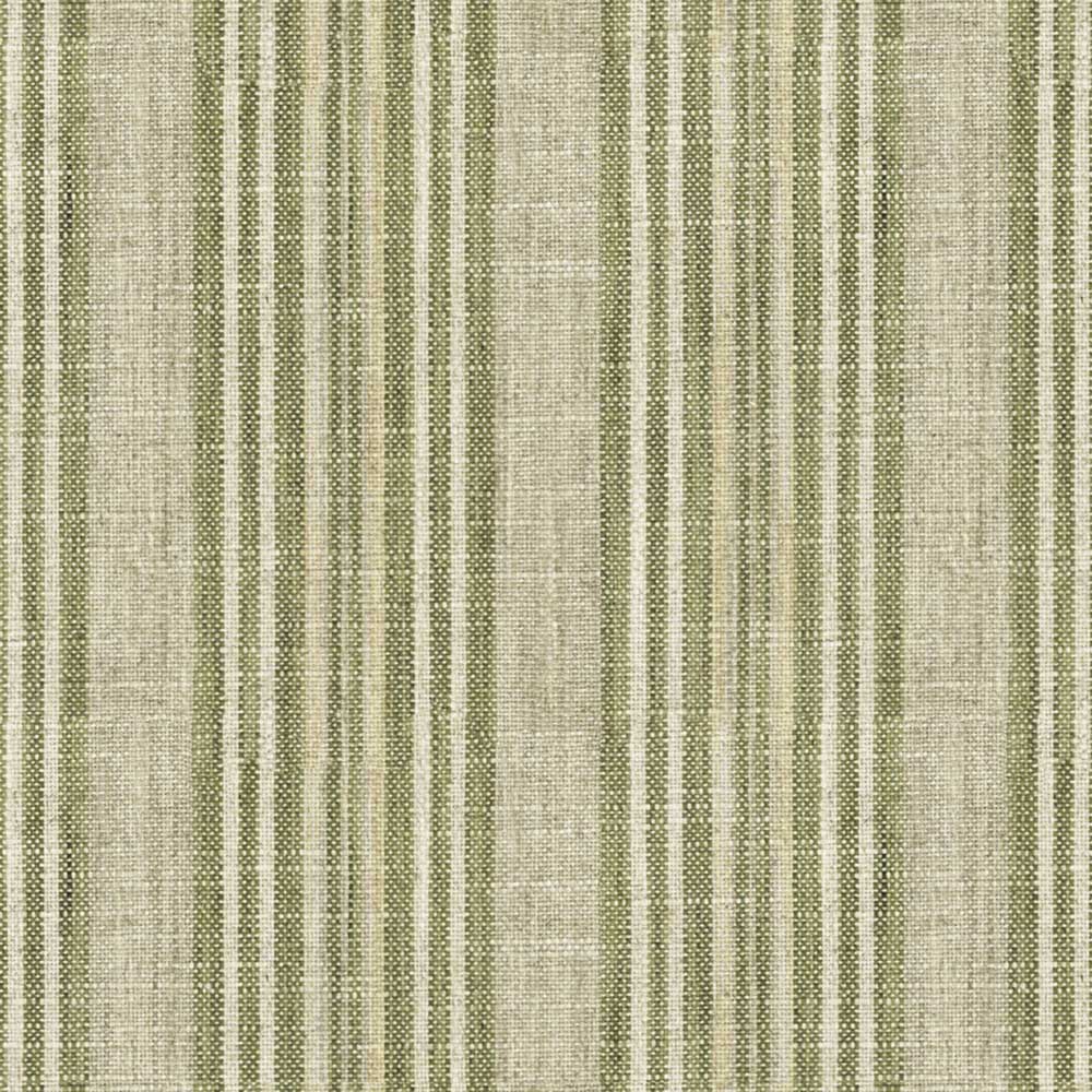 Ian Mankin Jura Stripe Sage Made to Measure Curtains