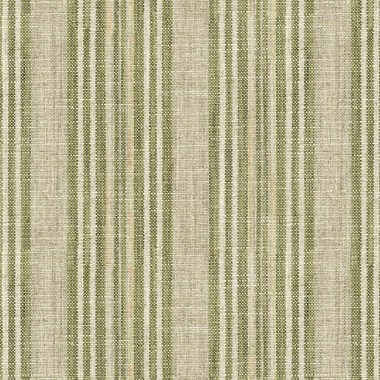 Ian Mankin Jura Stripe Sage Made to Measure Curtains