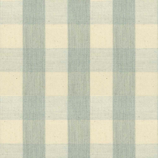 Ian Mankin Suffolk Check Large Mint Made to Measure Curtains