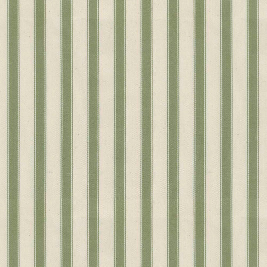Ian Mankin Ticking Stripe 2 Peony Made to Measure Curtains