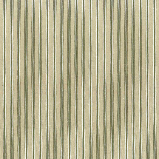 Ian Mankin Ticking Stripe 1 Antique Khaki Made to Measure Curtains