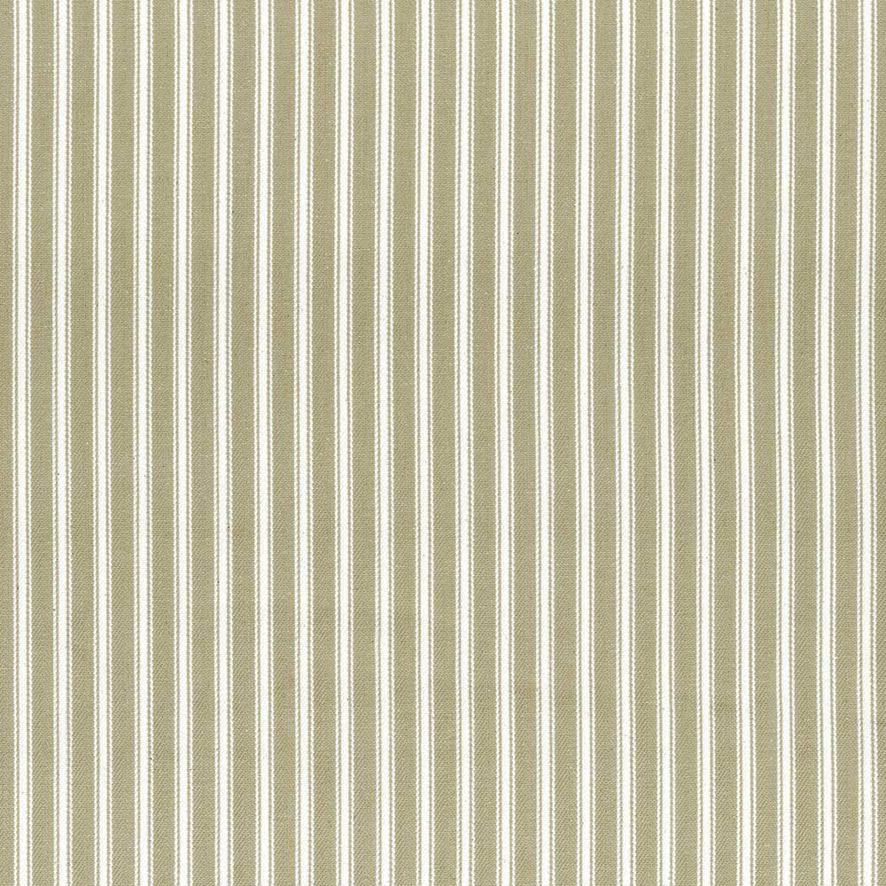 Ian Mankin Ticking Stripe 1 Rustic Ivory Made to Measure Roman Blinds