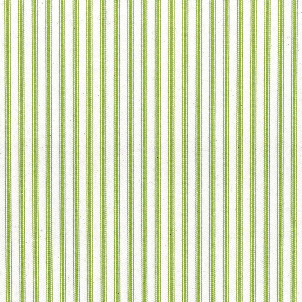 Ian Mankin Ticking Stripe 1 Apple Made to Measure Roman Blinds