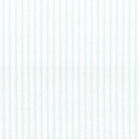Ian Mankin Ticking Stripe 1 Duck Egg Made to Measure Curtains