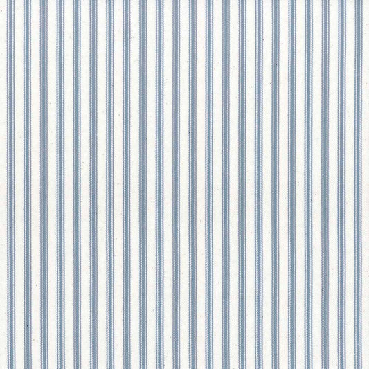 Ian Mankin Ticking Stripe 1 Airforce Made to Measure Roman Blinds