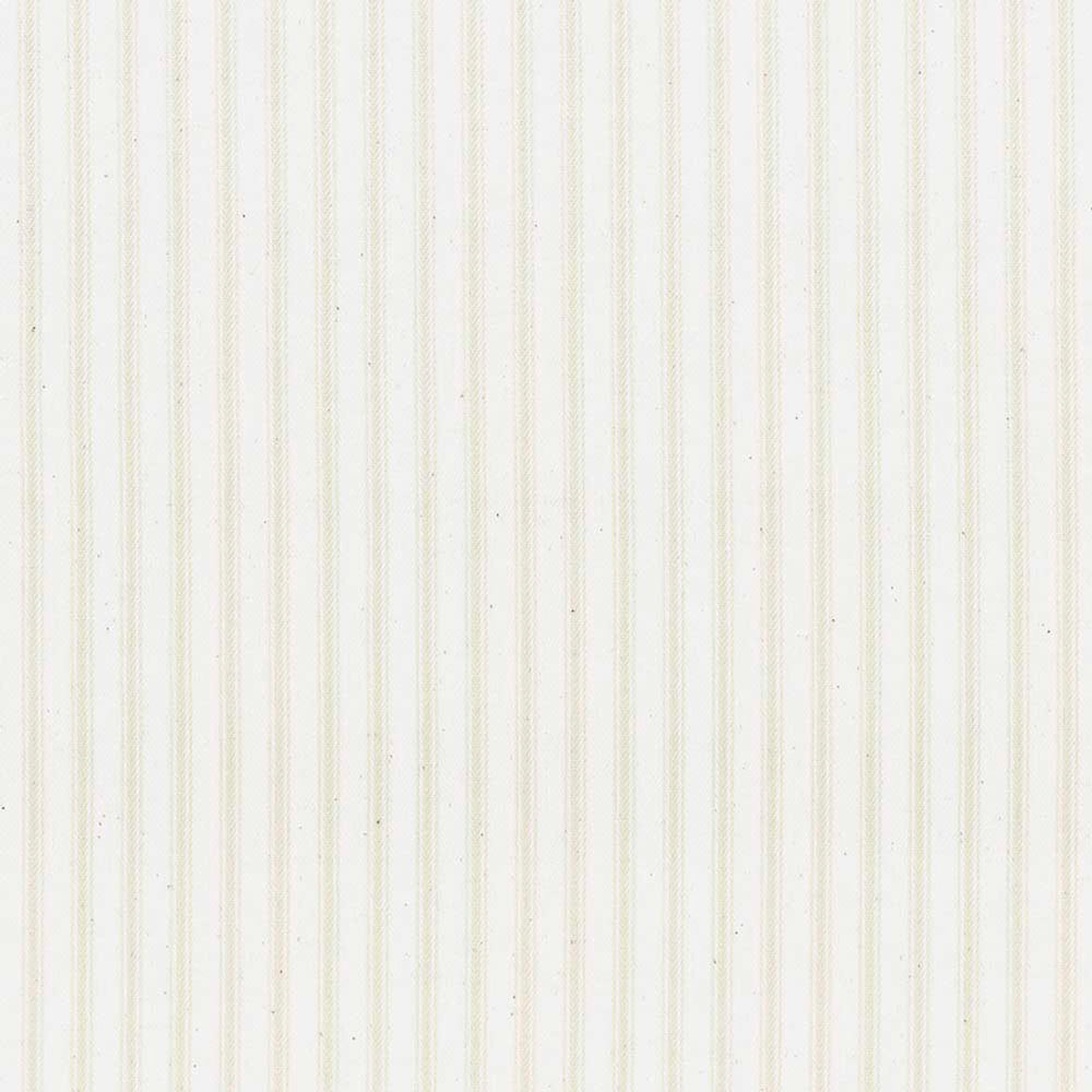 Ian Mankin Ticking Stripe 1 Pearl Made to Measure Roman Blinds