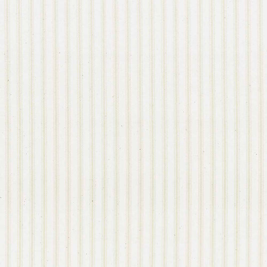 Ian Mankin Ticking Stripe 1 Pearl Made to Measure Curtains
