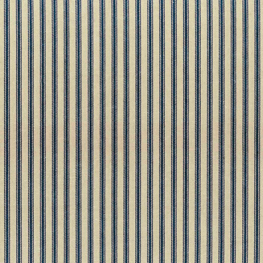 Ian Mankin Ticking Stripe 1 Rustic Storm Made to Measure Curtains
