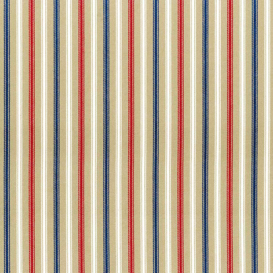 Ian Mankin Ticking Stripe 1 Britannia Mixed Made to Measure Curtains