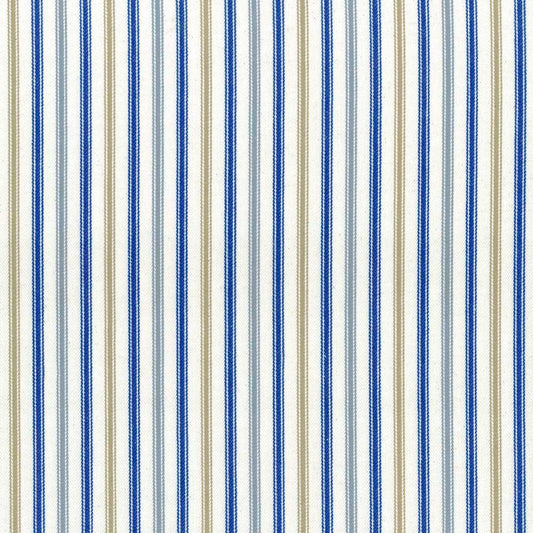 Ian Mankin Ticking Stripe 1 Coast Mixed Made to Measure Curtains