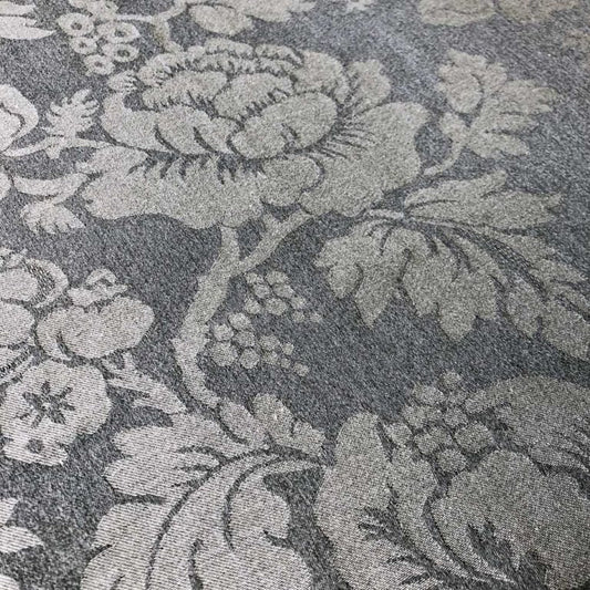Ian Mankin Wildflower Smoke Made to Measure Roman Blinds