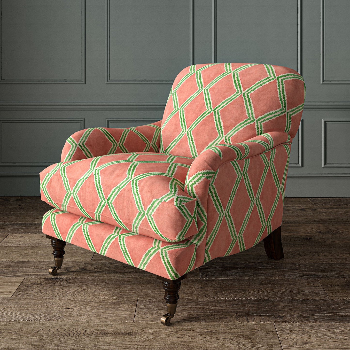 Linwood Inca Miami Pink FR Made to Measure Curtains