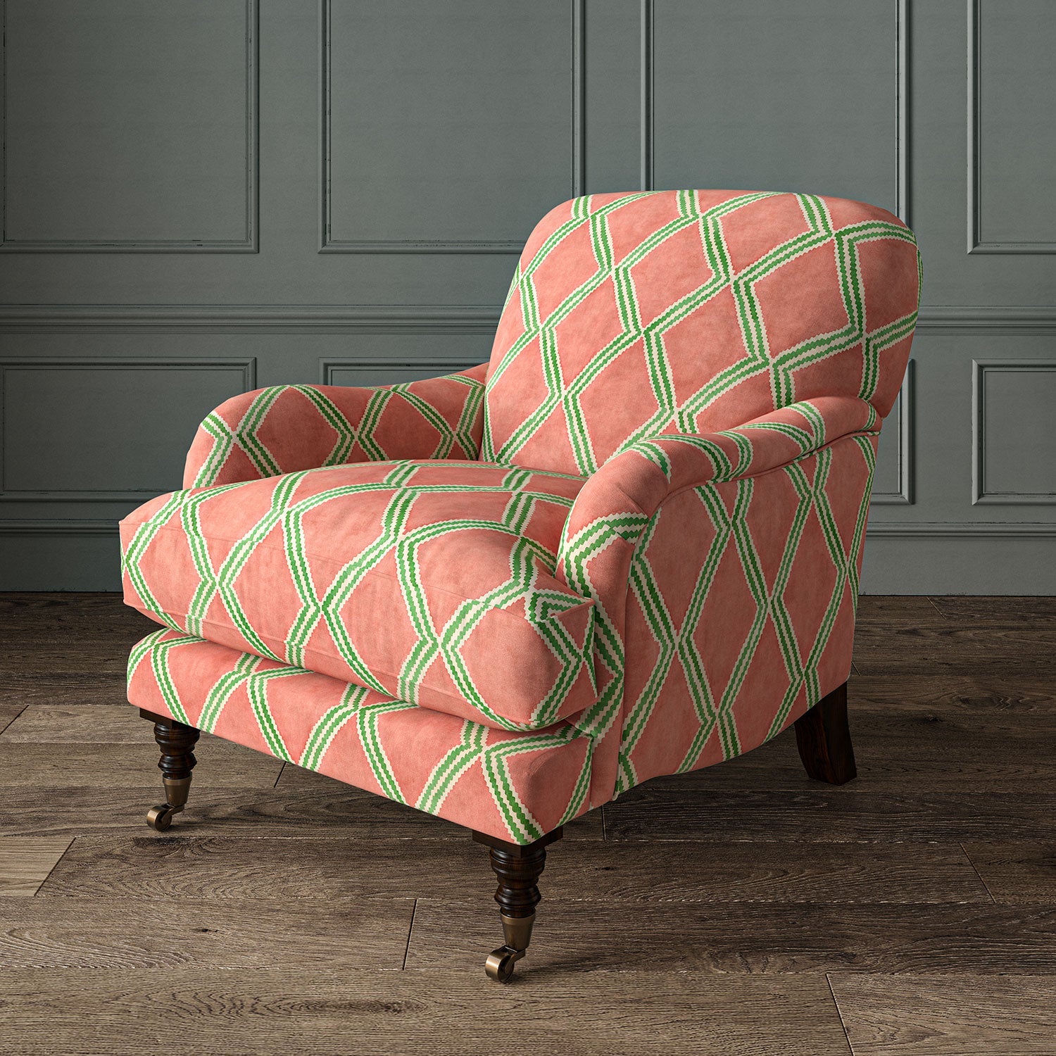 Linwood Inca Miami Pink FR Made to Measure Curtains