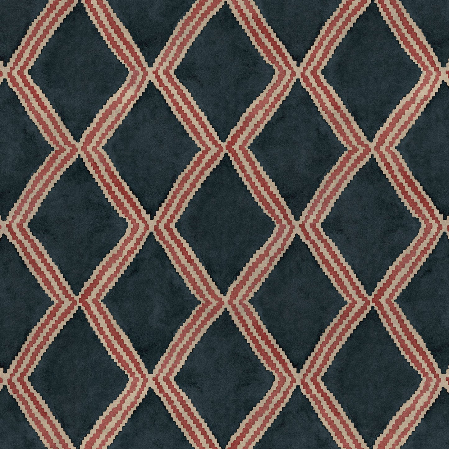 Linwood Inca Midnight Berry FR Made to Measure Curtains