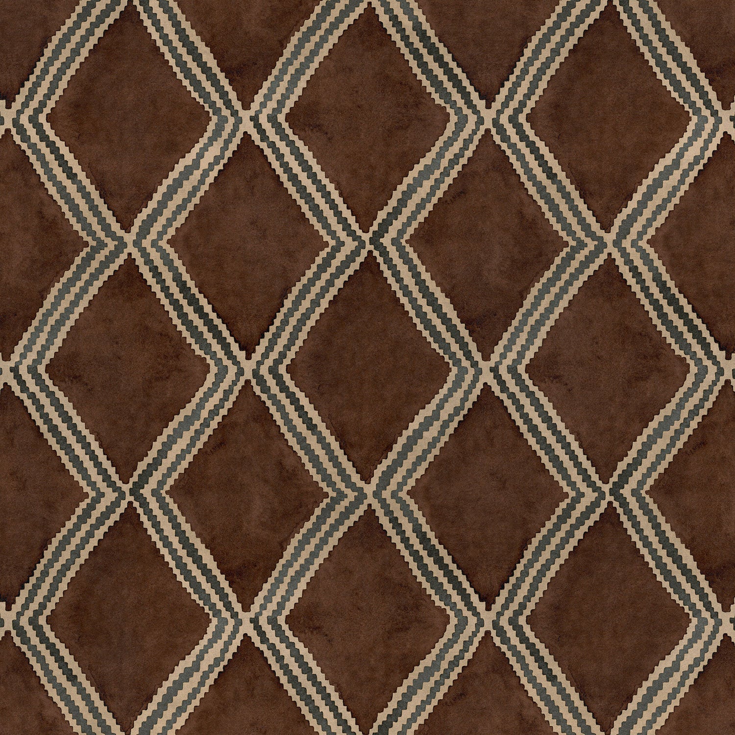 Linwood Inca Mocha FR Made to Measure Curtains